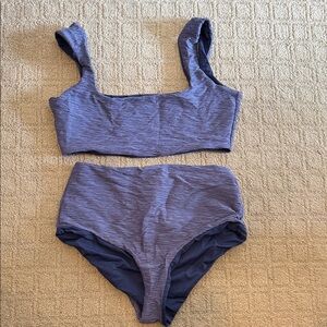 Mara Hoffman Blue Bikini Set